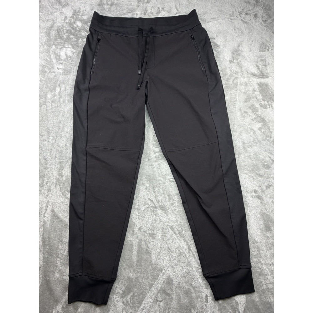 Athleta Headlands Hybrid Trek Joggers Black Size 10 Black Stretch Hiking Pockets